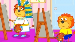 انیمیشن خانواده شیر قسمت 500 - lion family